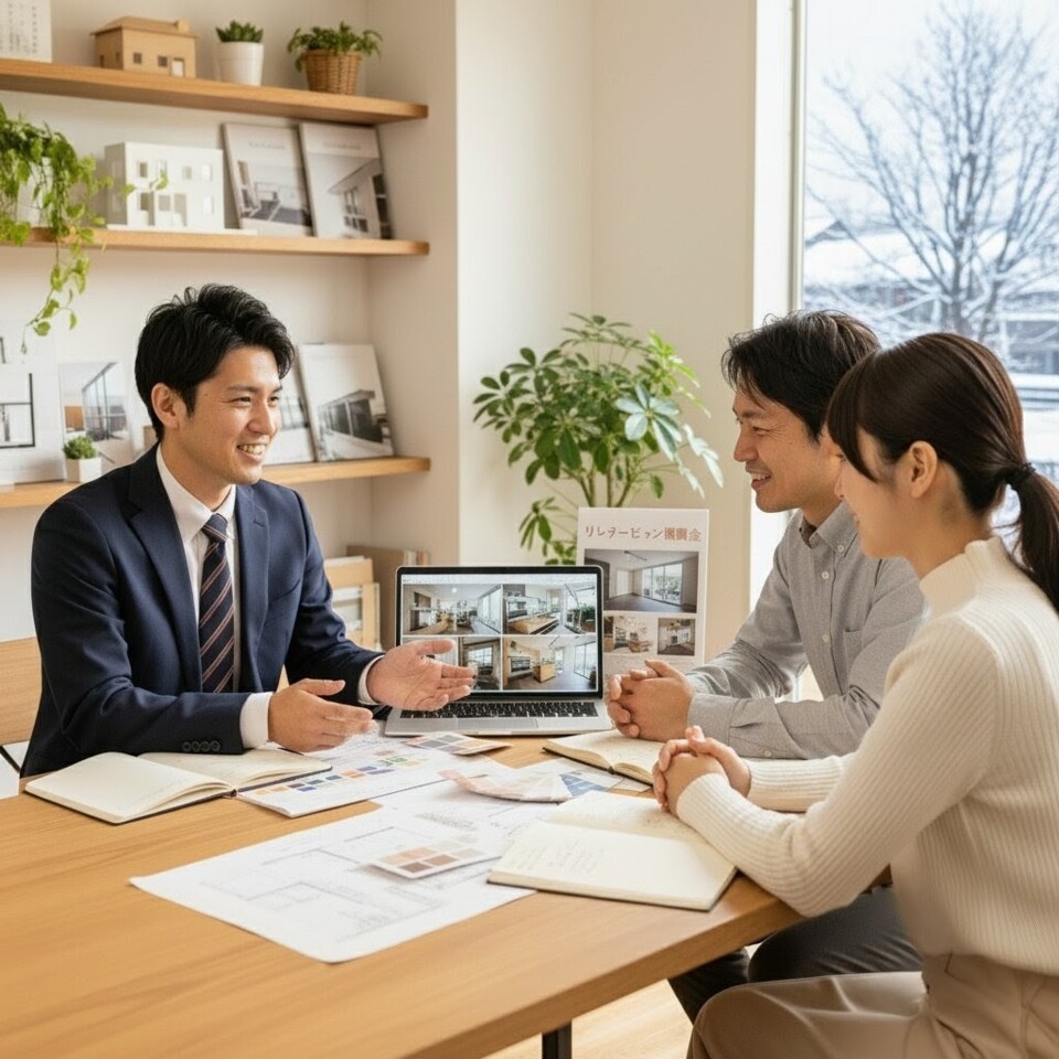 新築か中古リノベか、どちらにするか悩んでいる方向けの相談会(予約制)